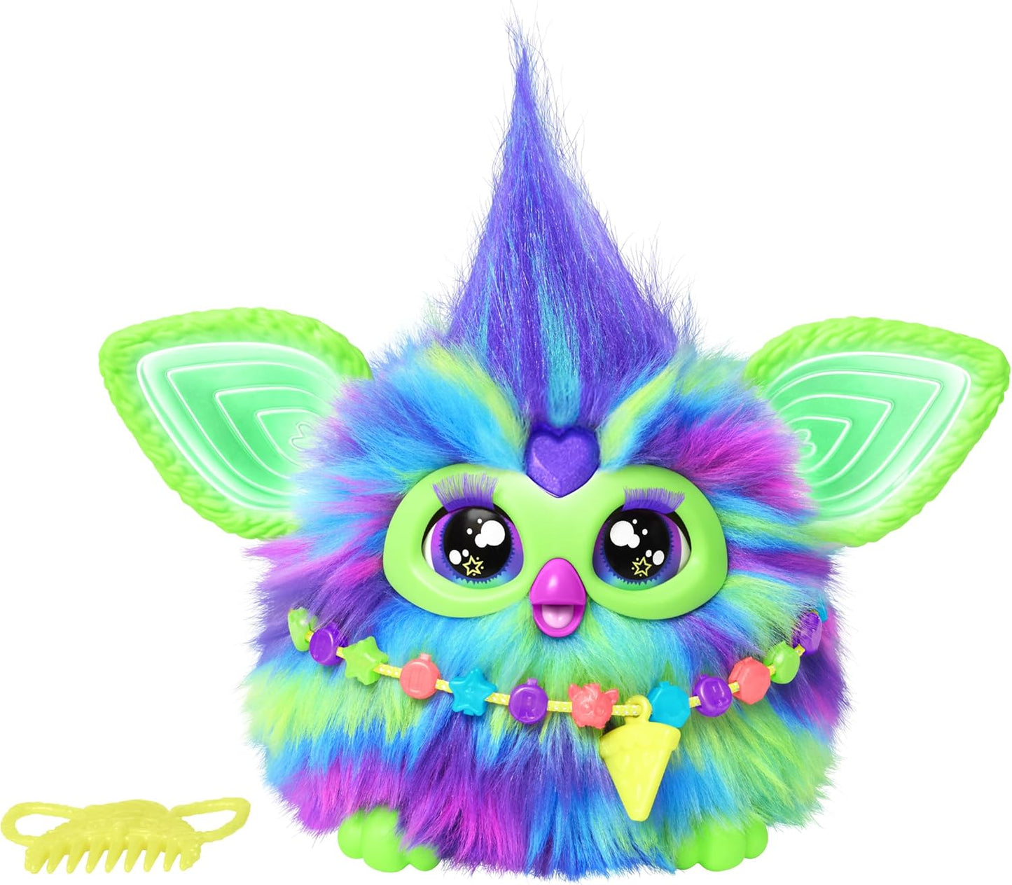 Furby Galaxy Glow in the Dark, English Version, Used-very good, no accessories, no original packaging