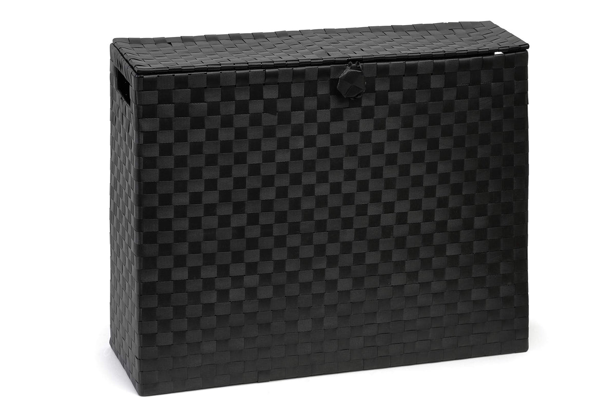 Toilet Roll Holder Free Standing Bathroom Multipurpose Storage Unit Polypropylene Woven on Metal frame, Ideal Addition to Bathroom or Toilets by Arpan