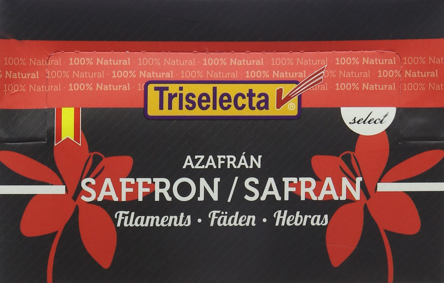 Tri-selecta Saffron Threads 1 g (Pack of 12)