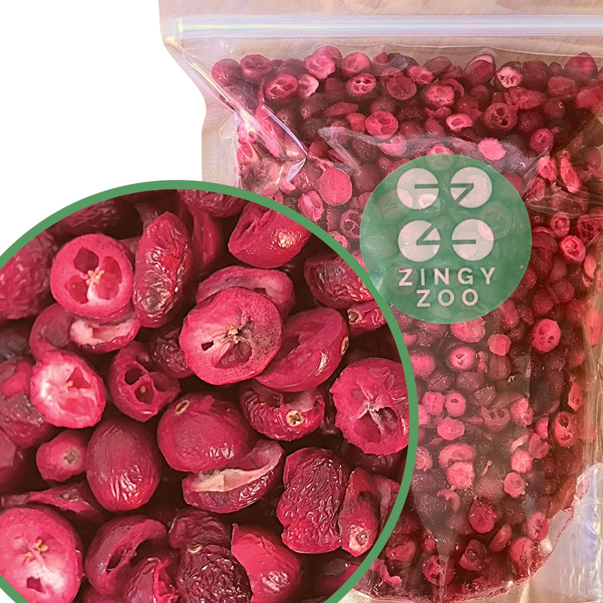 Freeze Dried Cranberries | XL 250g Natural Premium No Added Sugar Freeze Dried Fruit | Cranberries Dried to Make Own Cranberry Powder, Cranberry Sauce