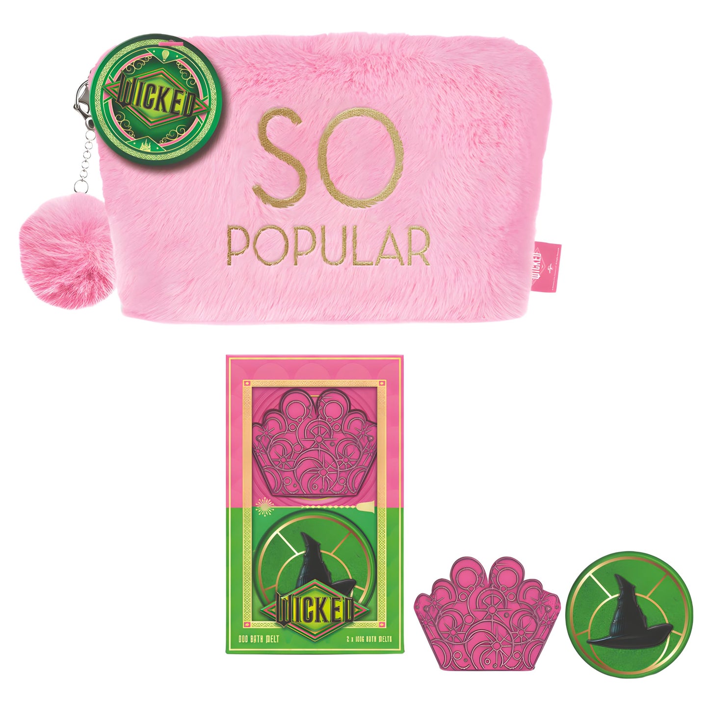 Official Wicked Gift Collection (Cosmtic Bag and Bath Bomb)