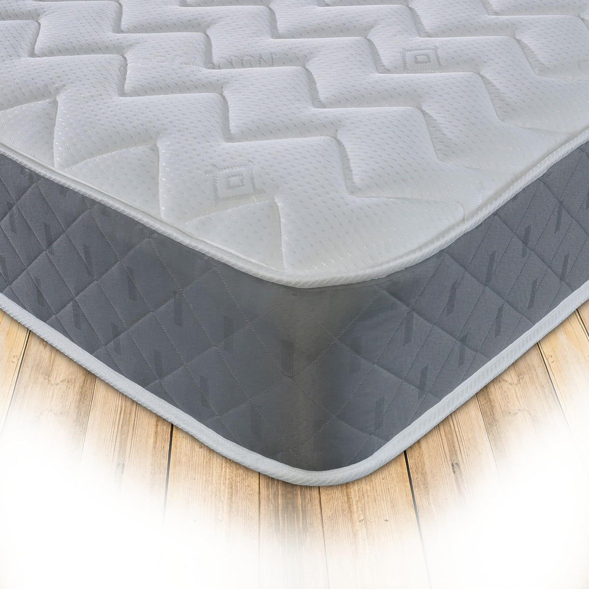 Starlight Beds Astral Grey Hybrid Shorty Mattress - 2ft6 x 5ft9