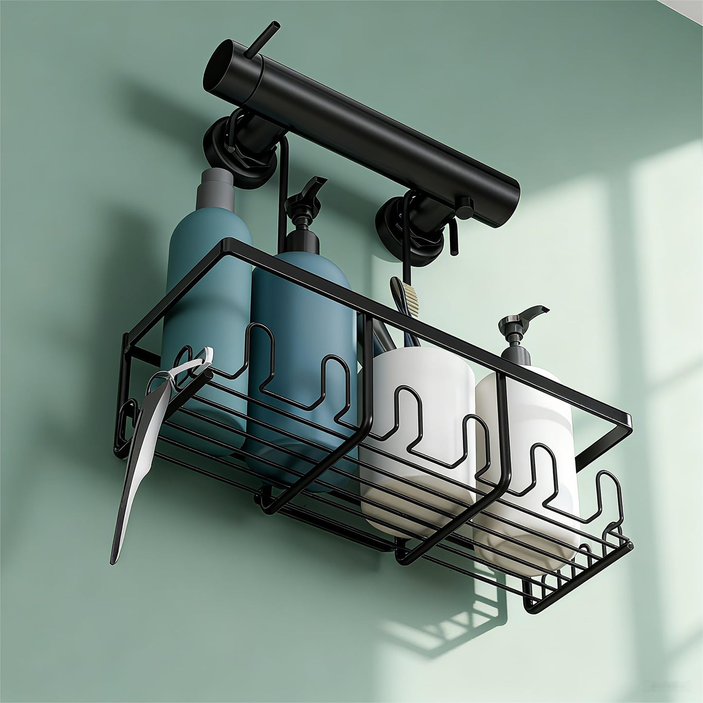 HouseUp Shower Caddy Hanging No Drilling