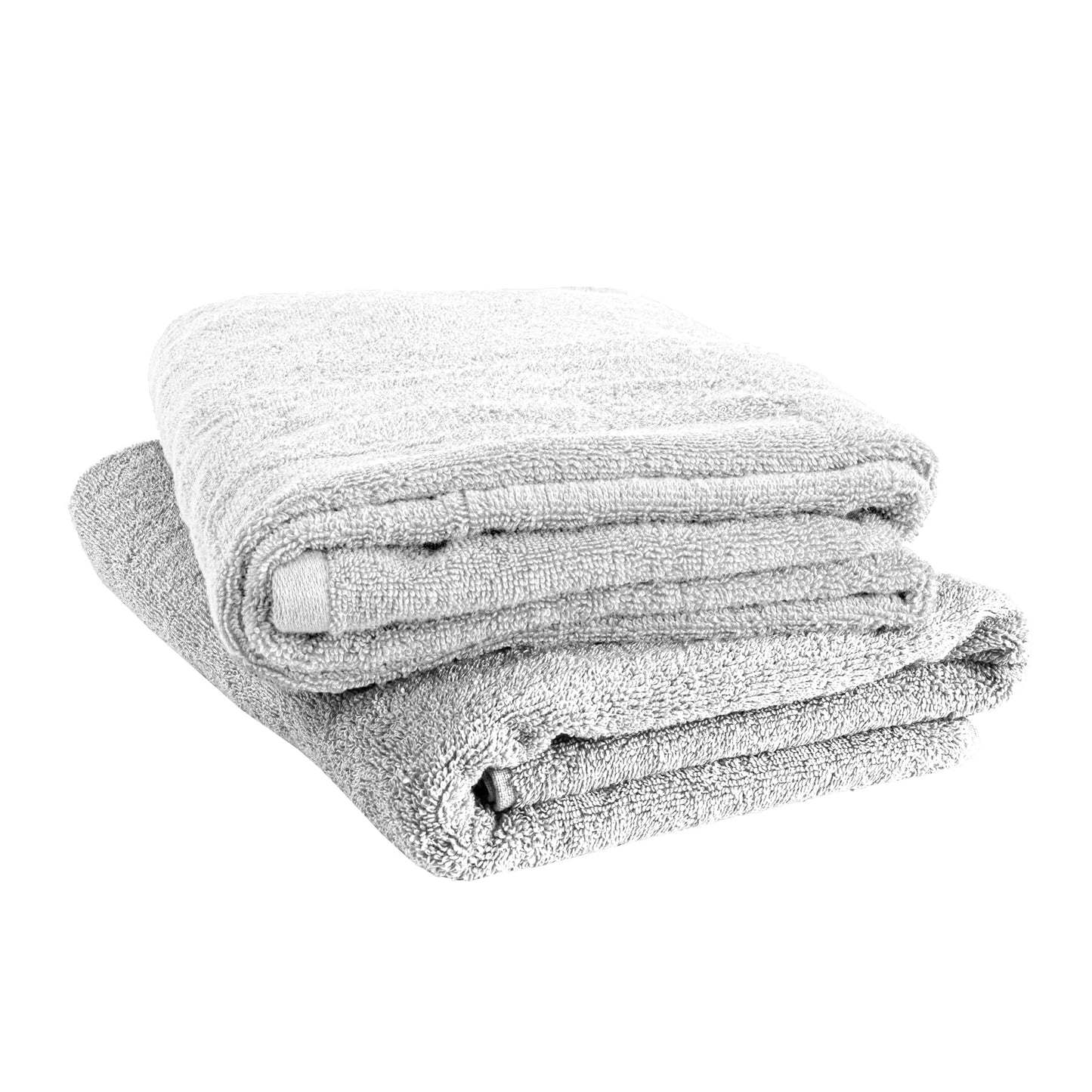 Ruggeri, Set 2 Bath Towels 70x140 cm, Cotton, White