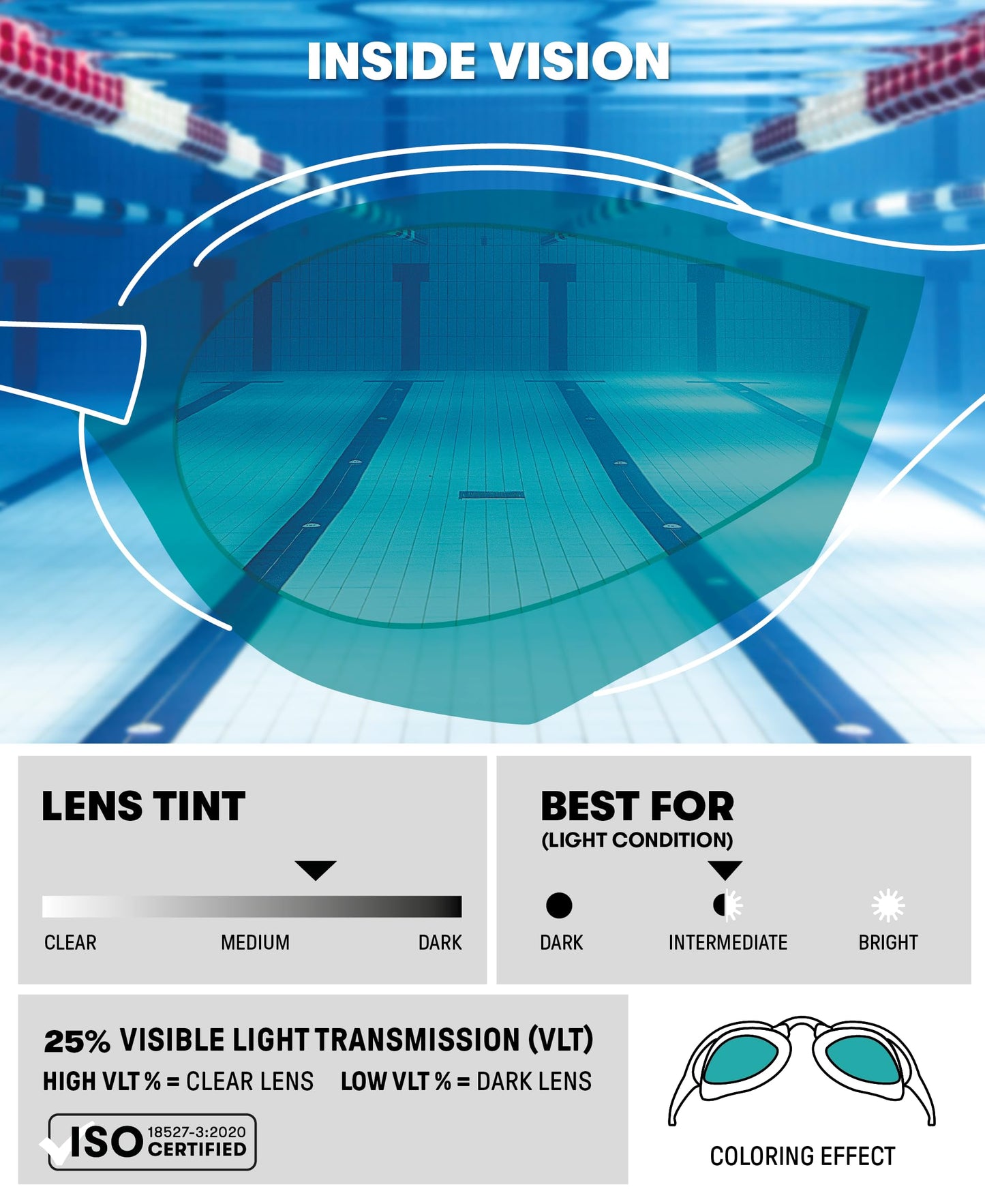 Arena Unisex Cobra Core Swipe Mirror Racing Goggles, Aqua/Sage/Black