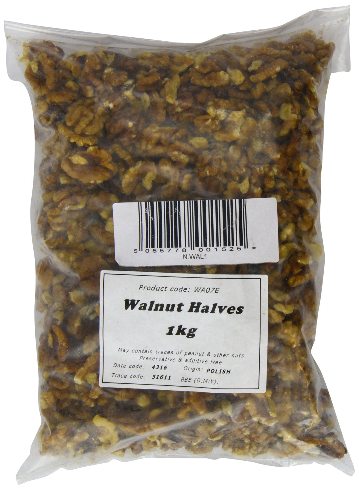 Ingredients Pantry Walnuts Light Amber Halves 1 Kg