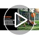 LawnMaster 1800W 40cm Electric Lawnmower with rear roller with Strimmer Set (350W 2-in-1 Grass Trimmer and Edger) 2 Year Guarantee