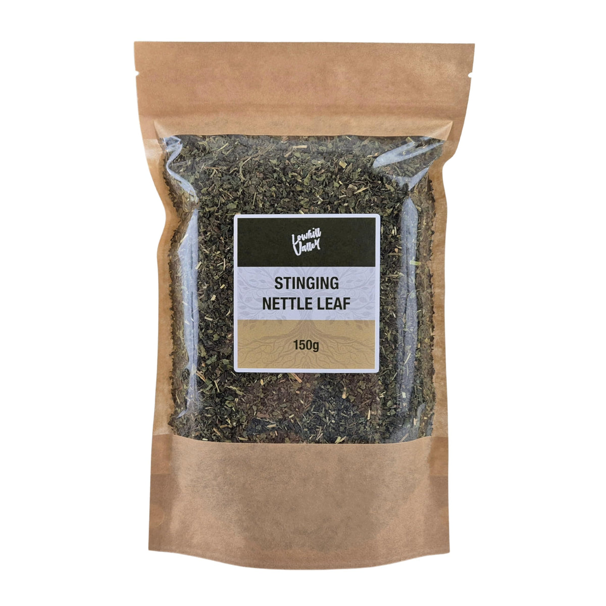 Lowhill Valley Stinging Nettle Leaf Herbal Tea - Urtica dioica Cut And Dried Leaves - Nutrient-Rich Loose-Leaf Tea for Wellbeing ? No Additives or