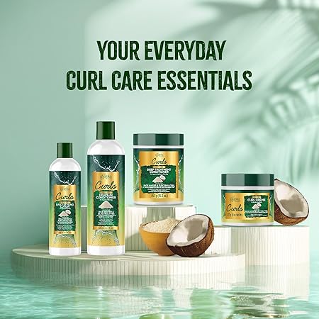 Vatika Naturals Curls Curl Defining Mousse – Defines & Hydrates Curls for Curly Hair