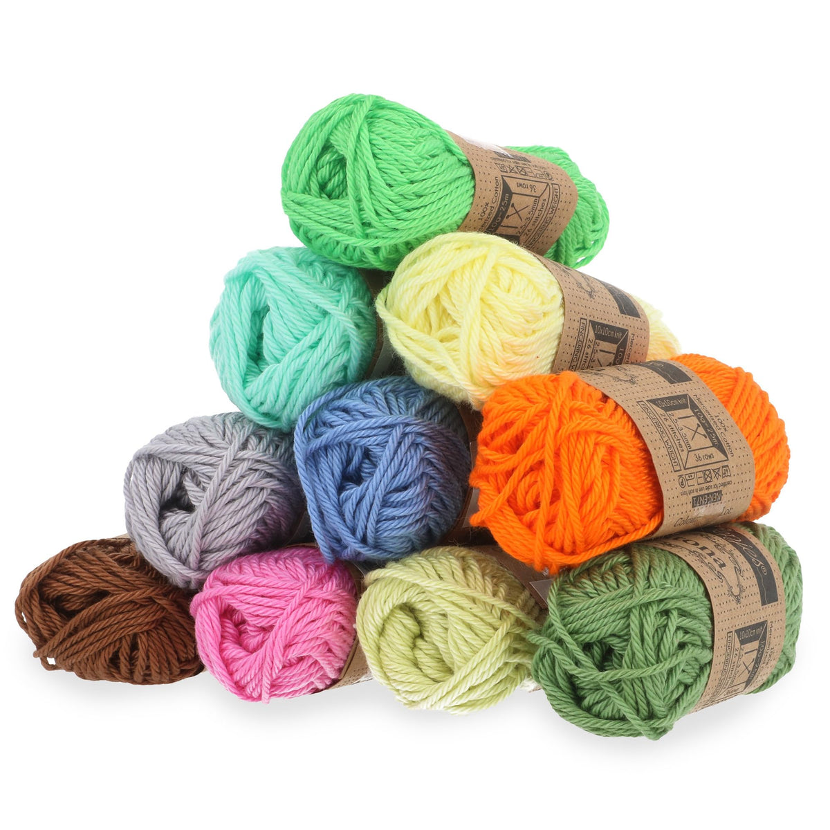 Scheepjes - Scheepjes Catona Colour Pack - 109 x 10 Grams (1 Box)