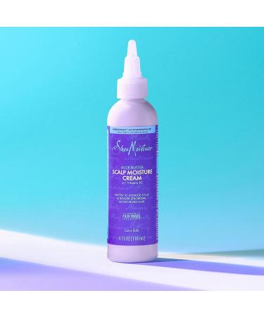 Shea Moisture Aloe Butter Scalp Moisture Cream 4 oz / 118 ml - Hydrating Scalp Treatment for Dry Scalp