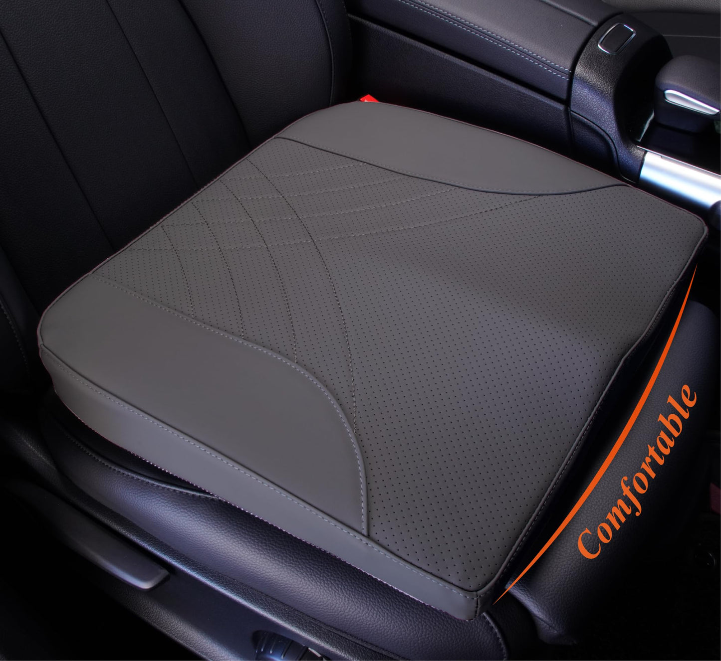 kingphenix Memory Foam Car Seat Cushion for Driving and Office Chair Use