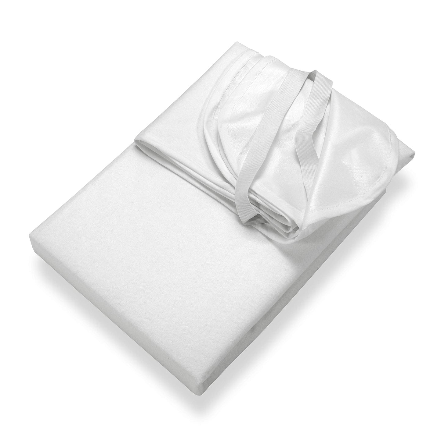 Setex Waterproof Towelling Incontinence Sufferers/for Use As for Hygiene Conscious Mattress Protector Mattress Protection, COTTON, white, 160 cm x 200