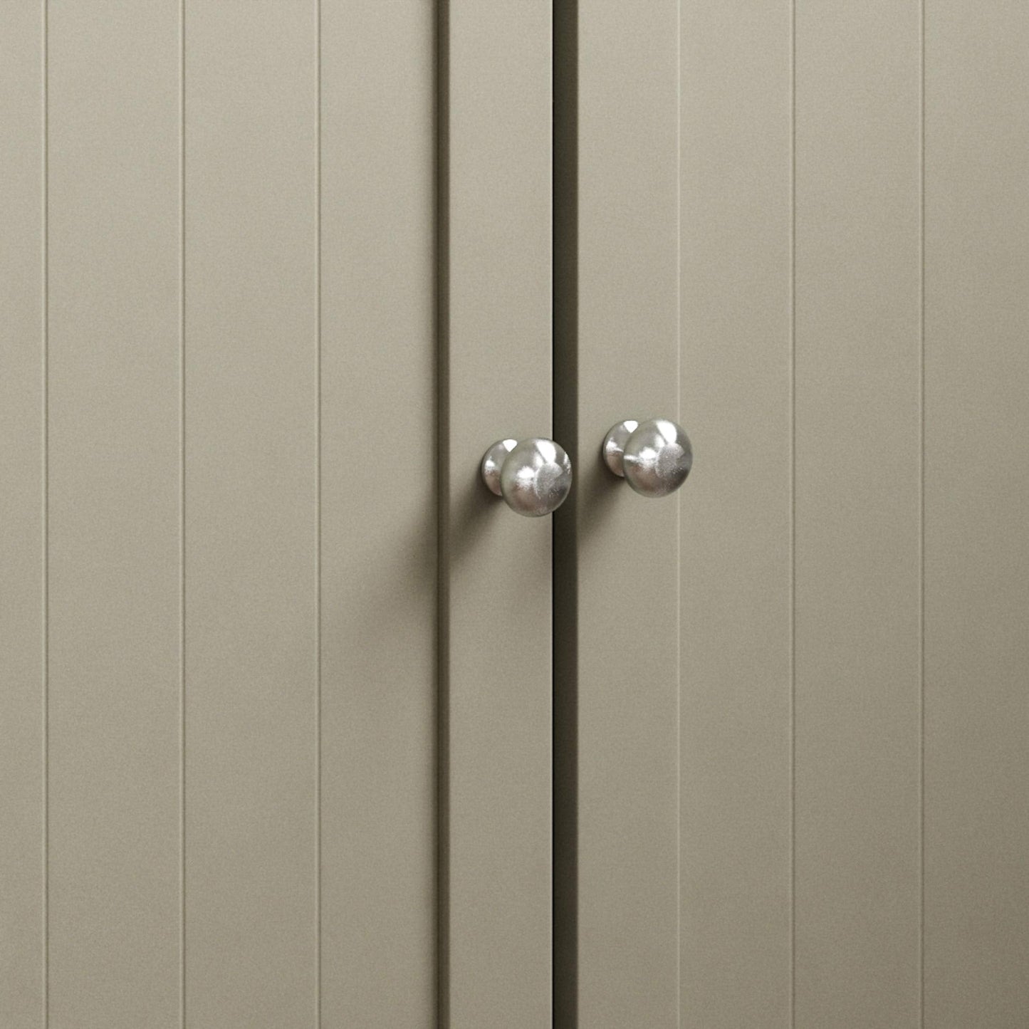 Bath Vida Priano Under Sink Bathroom Cabinet Floor Standing Storage Cupboard Basin Unit, Grey & Oak