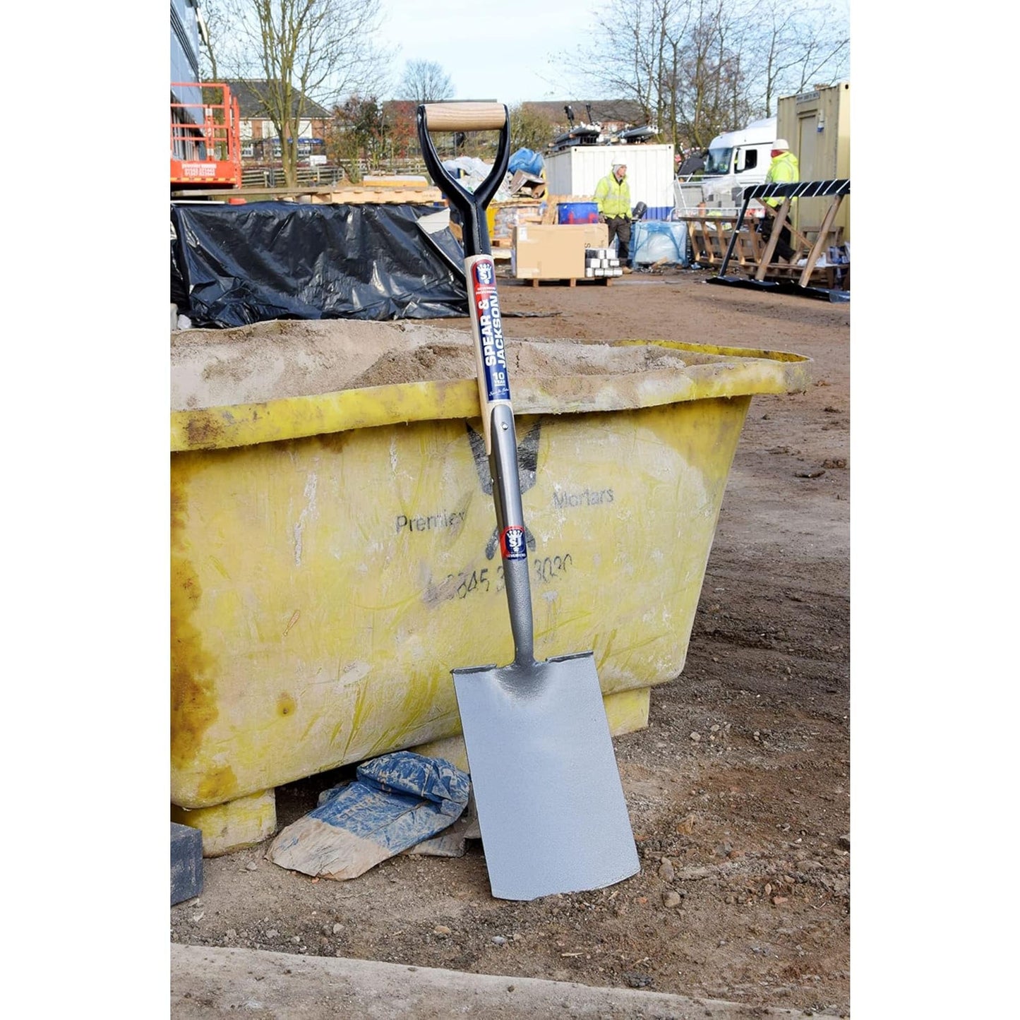 Spear & Jackson 1071AL Neverbend Professional Treaded Digging Spade, Blue