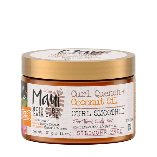 Maui Moisture Quench + Coconut Oil Curl Smoothie, 12 Ounce