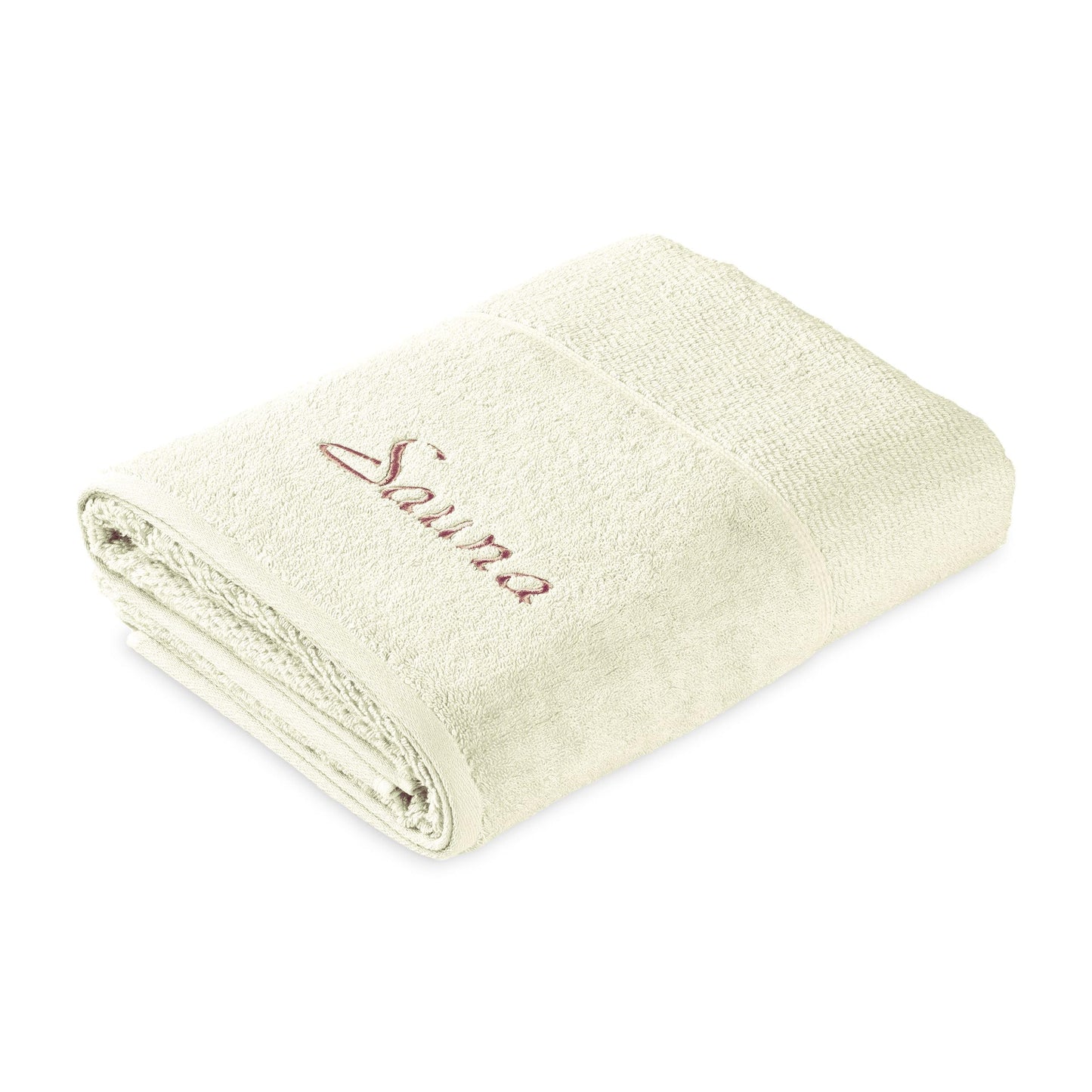 Frottana Pearl Sauna Towel, made of 100% cotton, Ivory, 80 x 200 cm