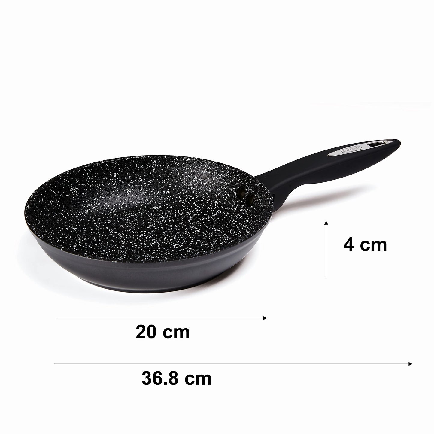 Zyliss Ultimate Non Stick Frying Pan, 20cm, 10 Year Guarantee 3X Layer Durable Non Stick, Easy to Clean, Suitable for All Hobs Including Induction
