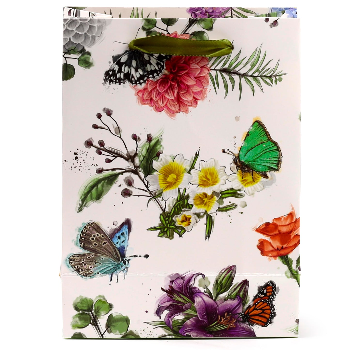 Puckator Gift Bag - Butterflies - Meadows - Medium 23 cm