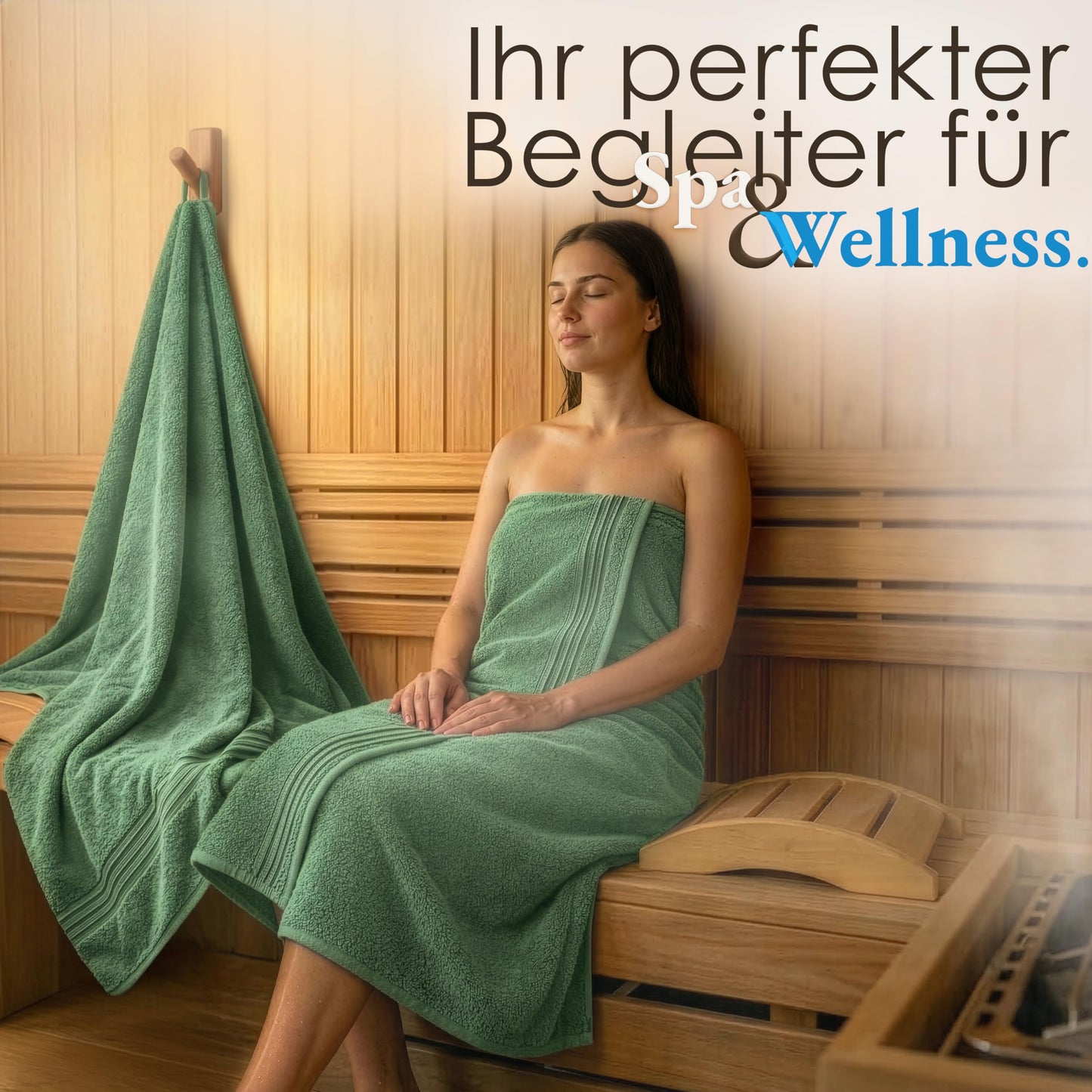 Hammetex Bathrobe 100% Cotton Unisex for Men and Women Quality 400 g/m² Quality Soft Absorbent Terry Towelling Bathrobe for Couples with Pockets