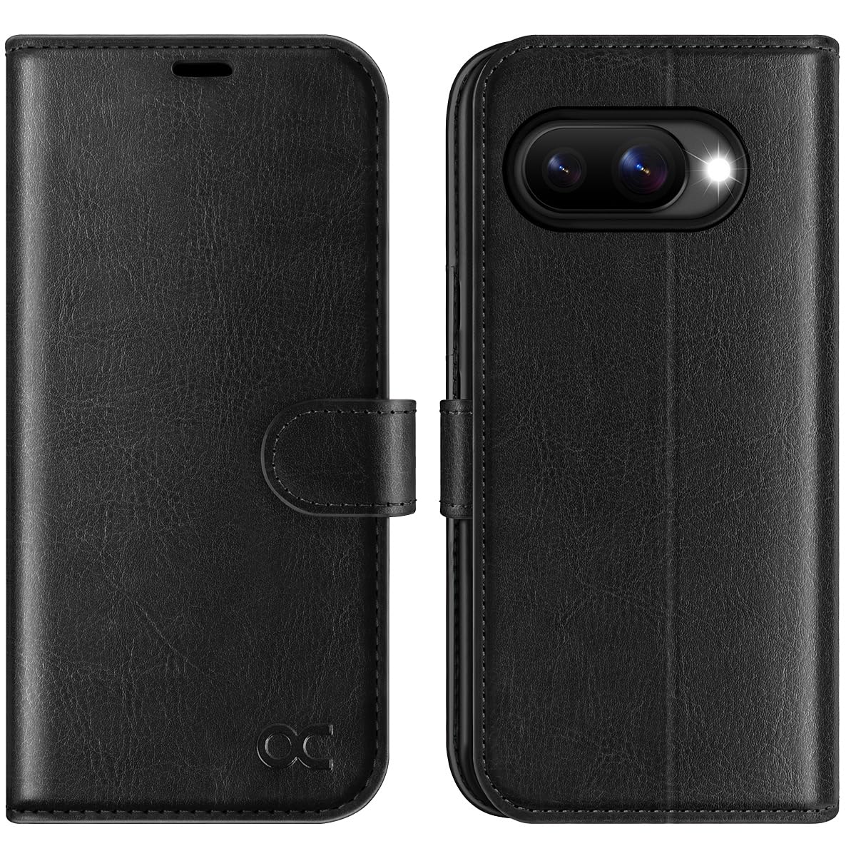 OCASE for Google Pixel 9A Case, Premium PU Leather Wallet Phone Case with [Card Holders] [RFID Blocking] [Shockproof TPU] Magnetic Protective Flip