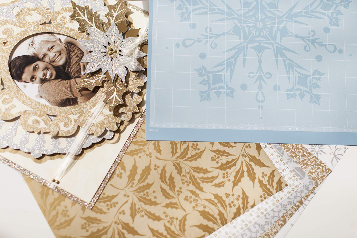 Cricut LightGrip Cutting Mats 12in x 12in, Reusable Cutting Mats for Crafts with Protective Film, Use with Printer Paper, Vellum, Light Cardstock &