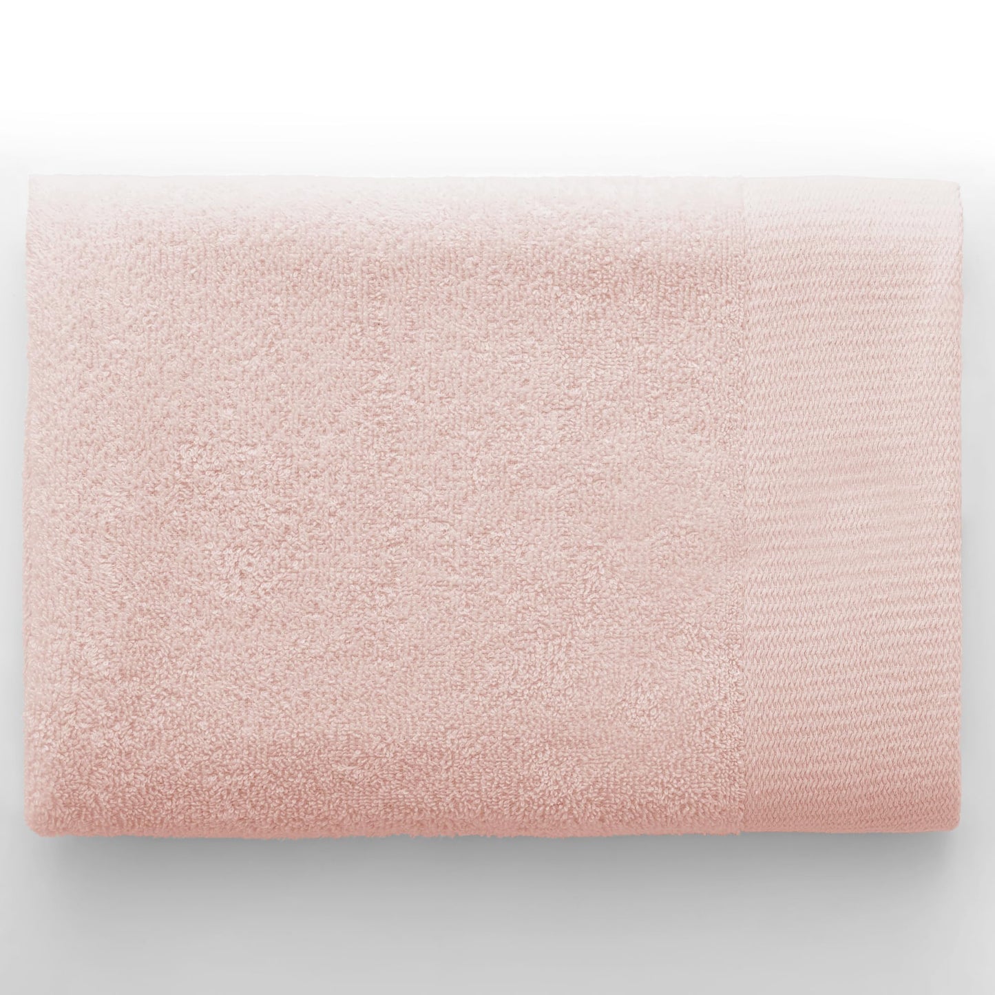 AmeliaHome 70x140 cm Bath Towel 100% Cotton Absorbent Powder Pink Amari