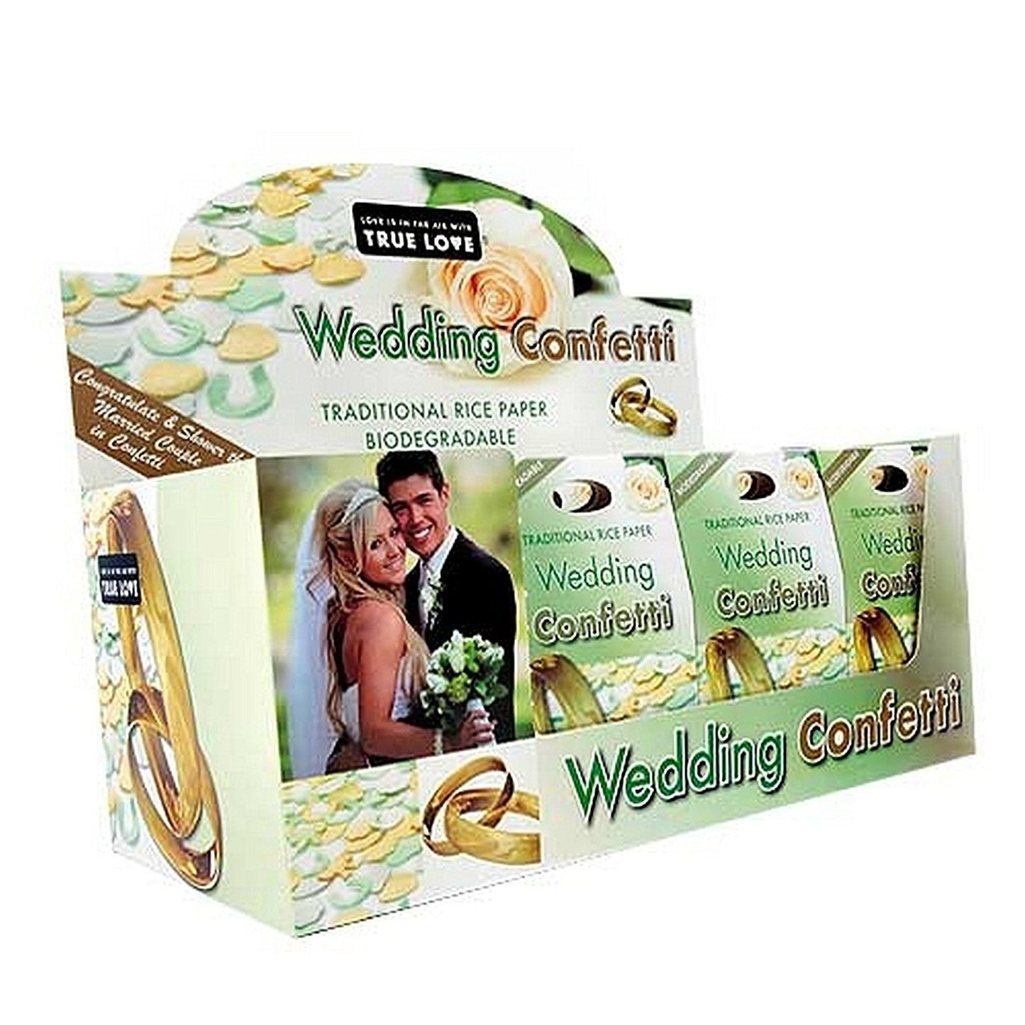 True Love Biodegradable Wedding Confetti (24 Packs)