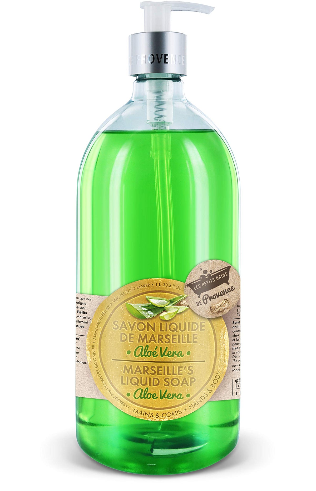 Les Petits Bains de Provence Aloe Vera Liquid Soap