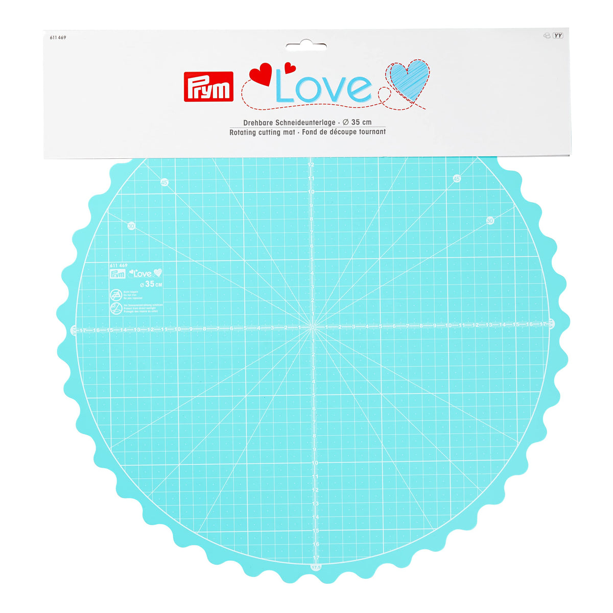 Prym Cutting Mat, Green, 7 x 5 x 3 cm
