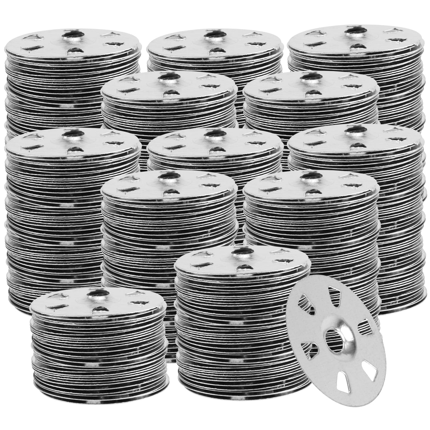 MUKLEI 1000 PCS 35mm Insulation Metal Washers, Easy Fix Washers for Insulation Boards, Tile Backer Boards