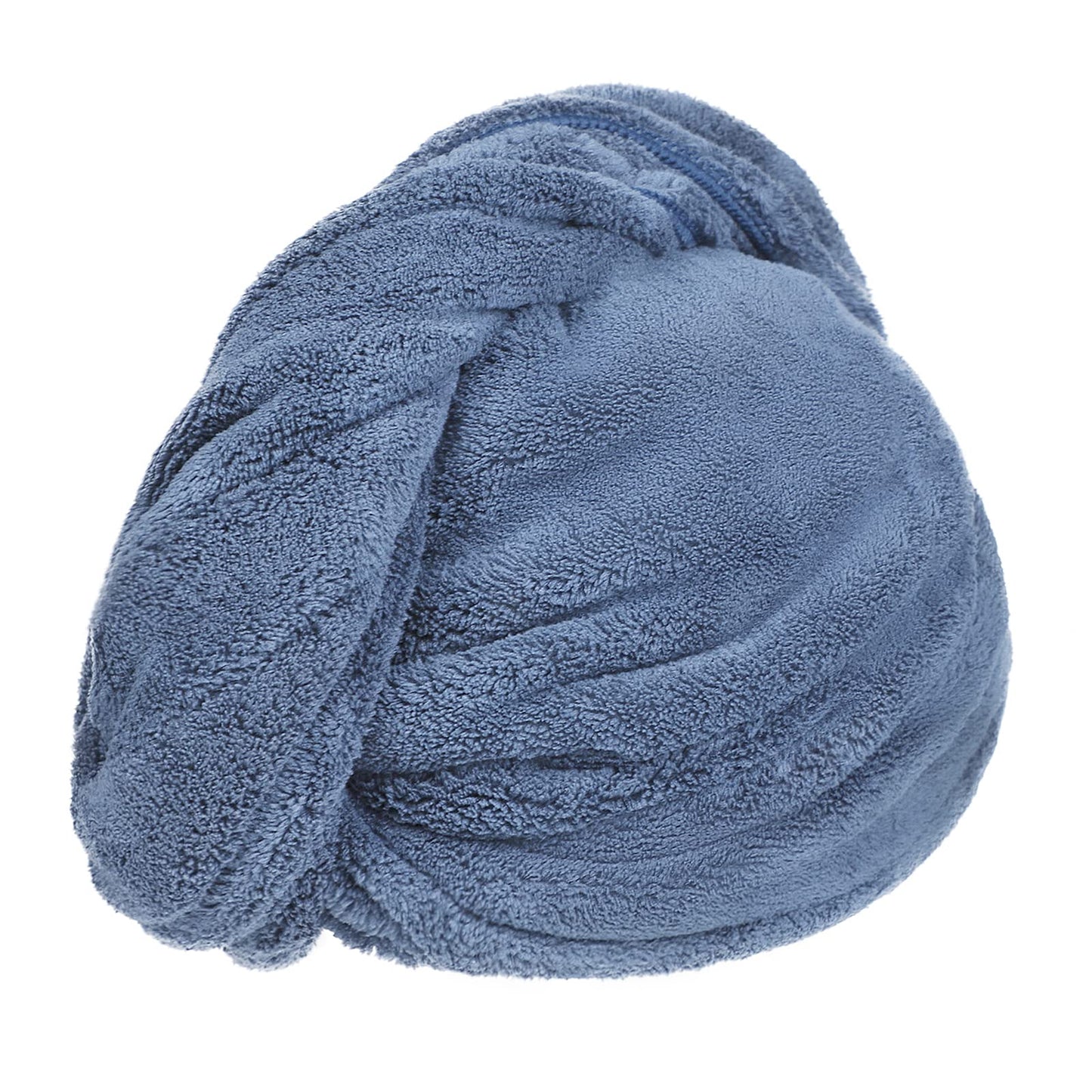 Qchomee Super Absorbent Hair Drying Towels Wrap Women Girls Microfiber Dry Hair Hat Towel Turban with Button Design Quick Drying Lady Bath Head Wrap