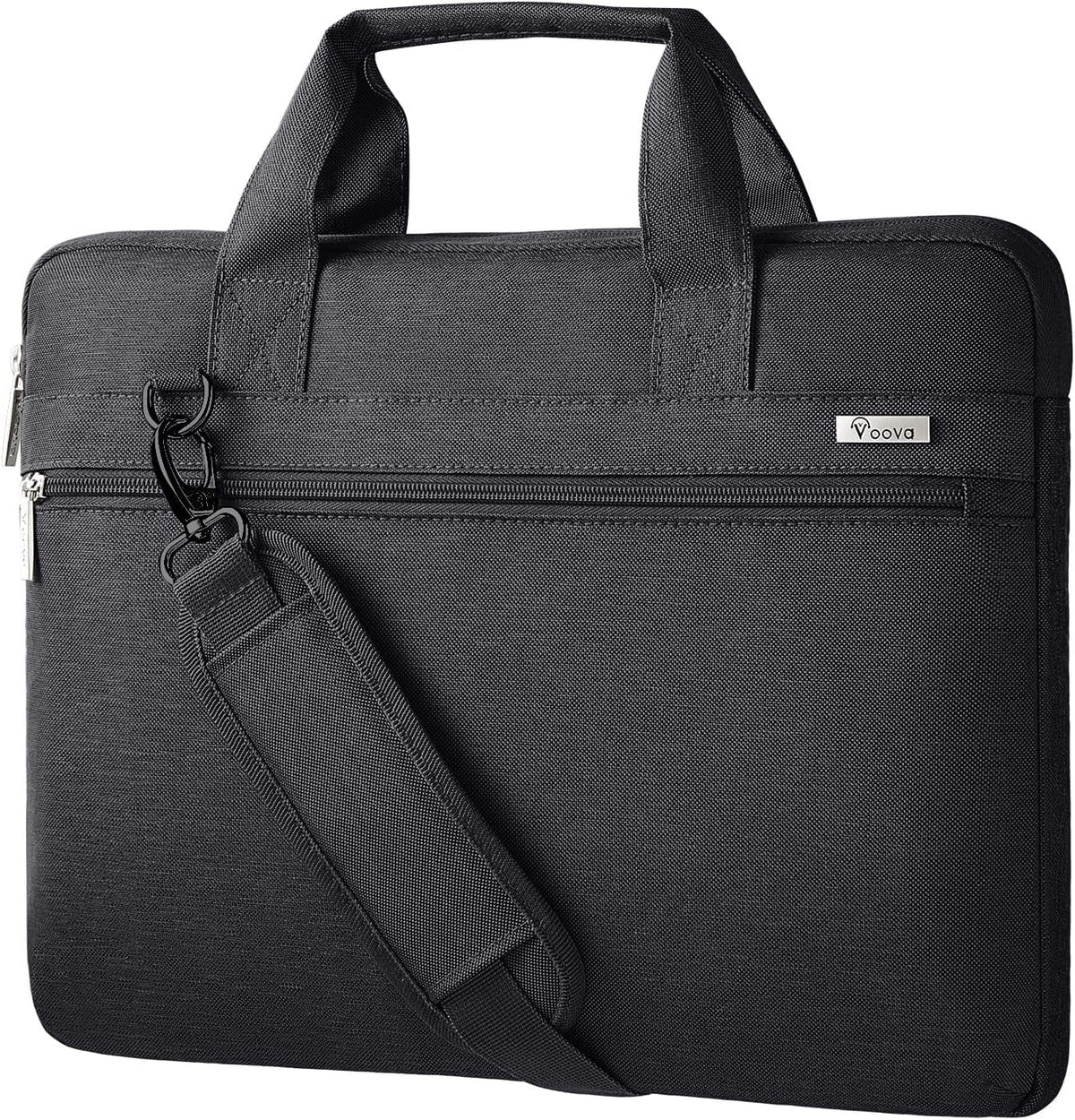 Voova Laptop Bag 15.6 Inch, Waterproof Computer Case Sleeve for MacBook Air 15 M2, MacBook Pro 15/16, 15-16? HP Dell Lenovo Laptop, Slim Briefcase