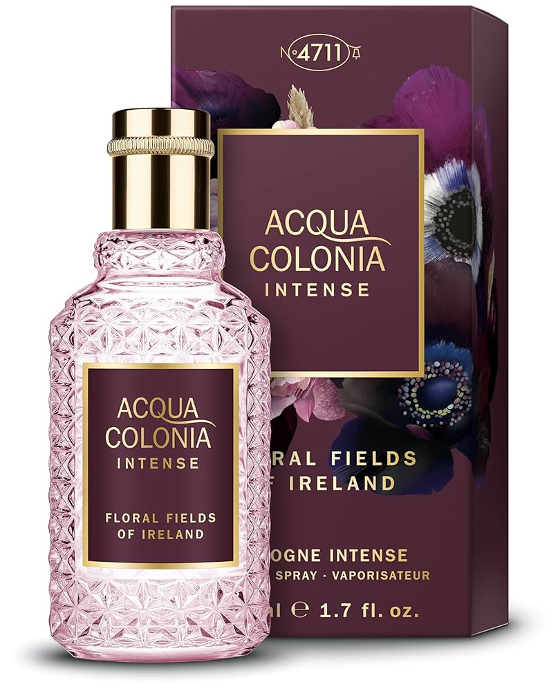 Mäurer & Wirtz 4711 Acqua Colonia Intense Floral Fields Of Ireland Eau de Cologne 50ml Spray Unisex Fragrance