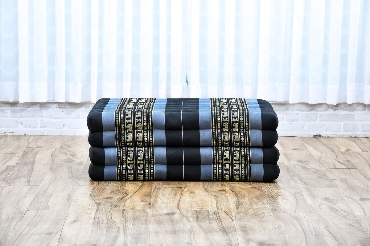Leewadee Thai Trifold Mattress 200 x 70 cm Kapok Futon Alternative