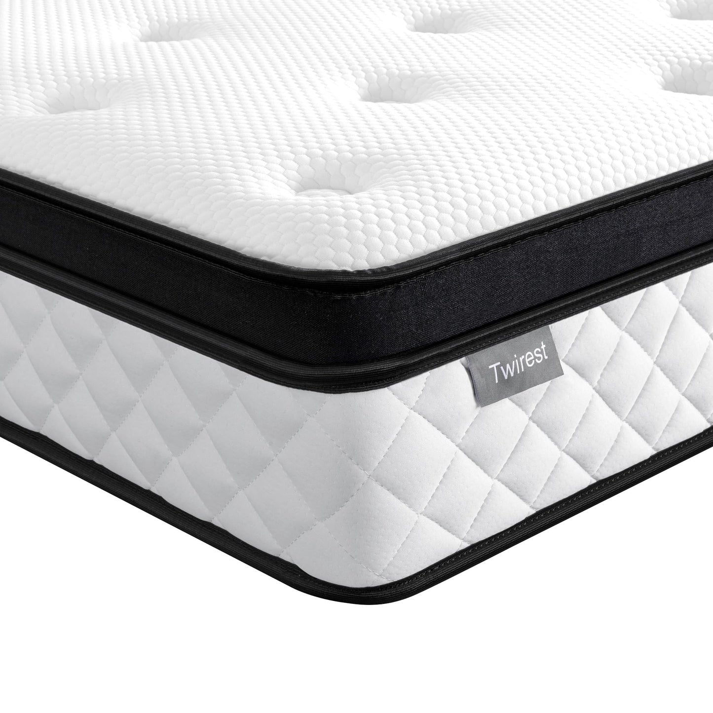 Twirest King Mattress,Hybrid Mattress 150x200x22cm Pocket Sprung Mattress