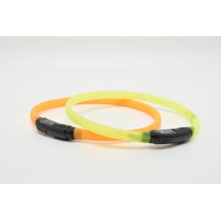 Kowloon Flashing Collar Yellow , 45cm