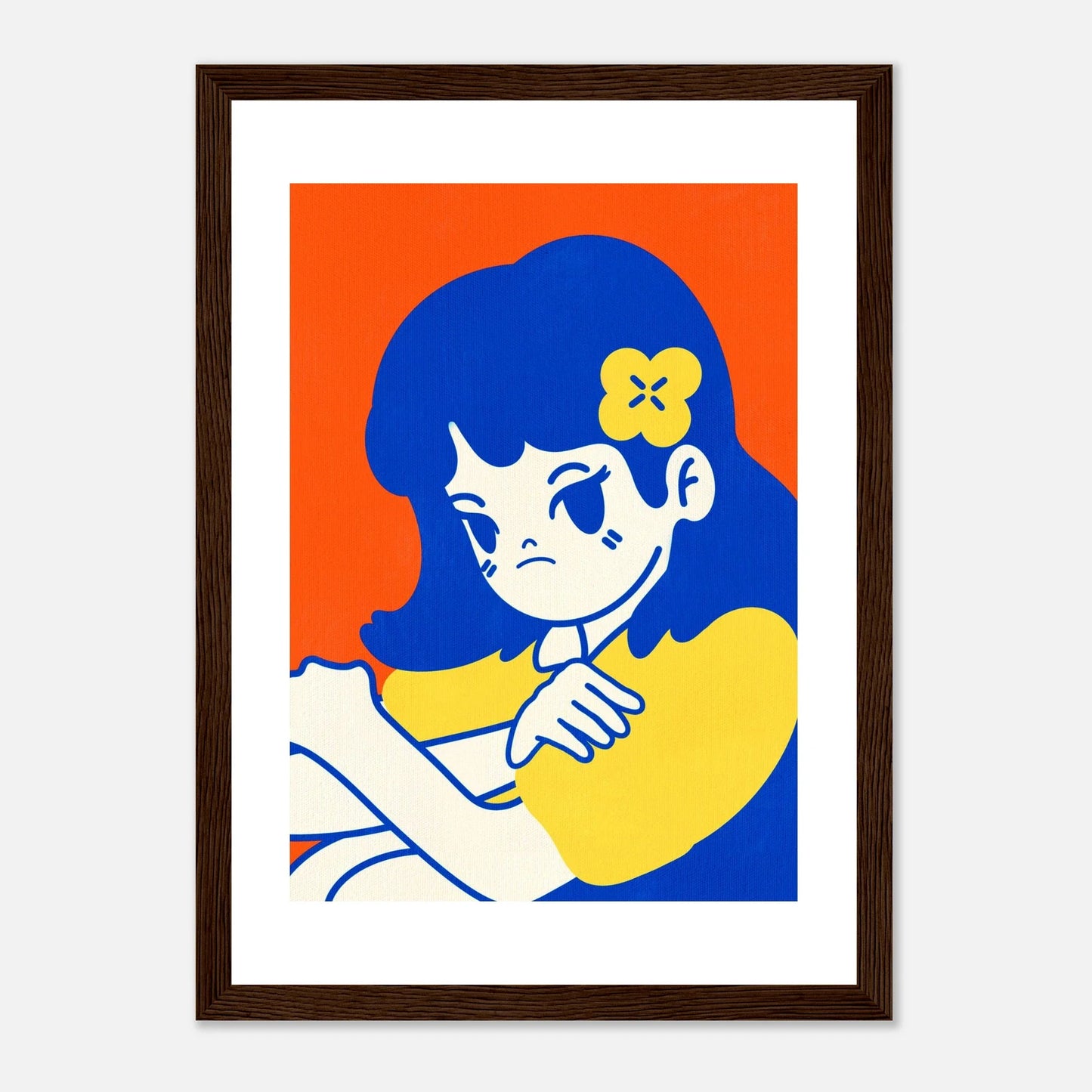 Raki - 'Fine' Framed Print