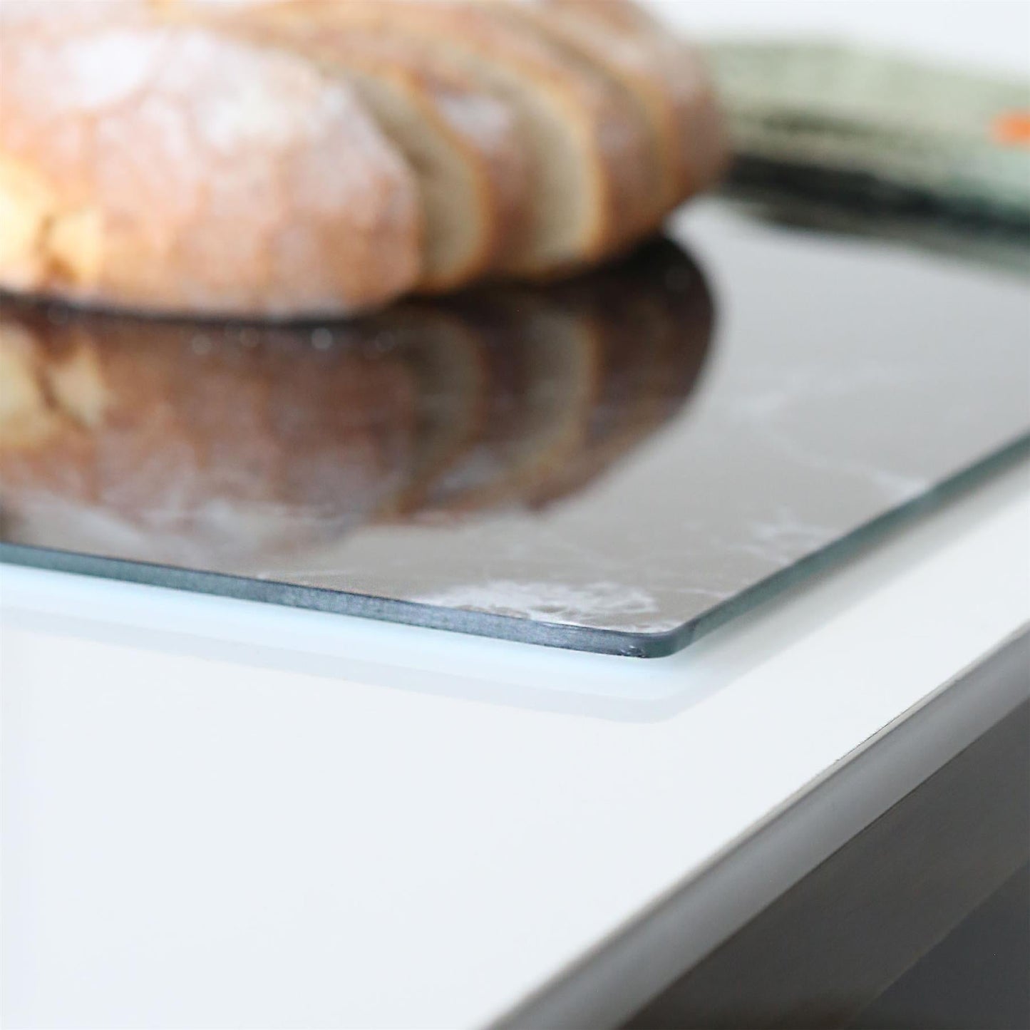 Rectangle Glass Chopping Board - 50cm x 40cm - Marble