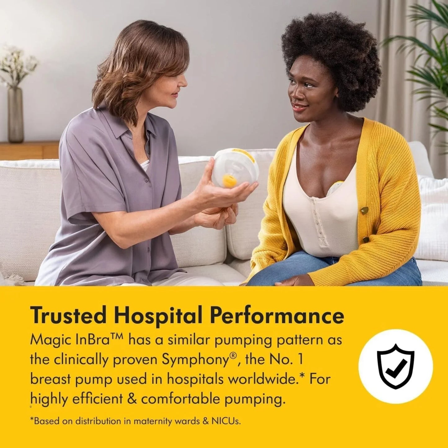 Medela Magic InBra Wearable Single Electric Breast Pump