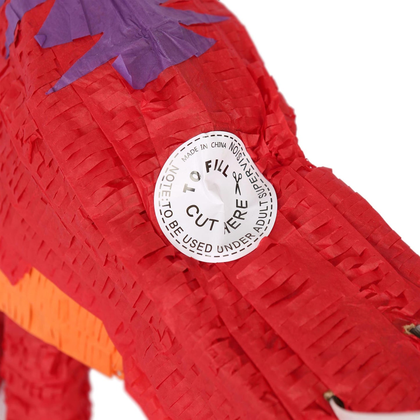 Large T-Rex Pinata Set with Stick & Blindfold