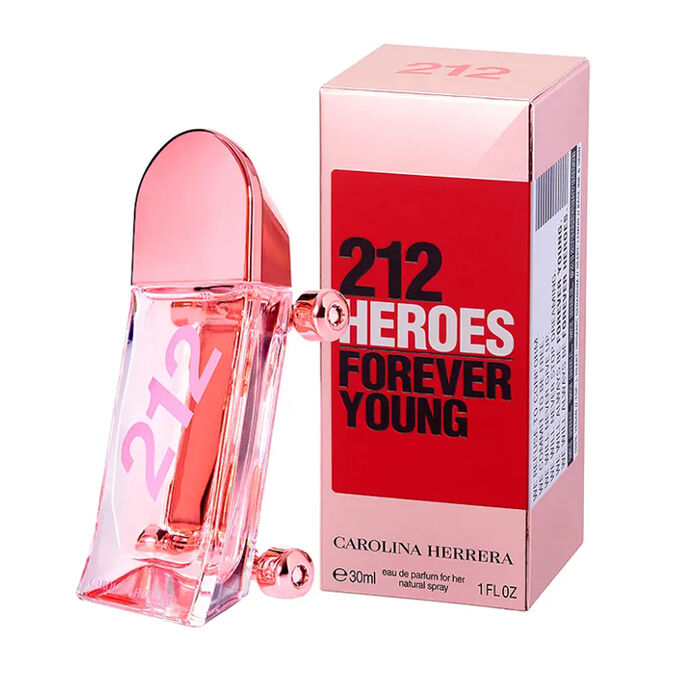 Carolina Herrera 212 Heroes Forever Young Eau de Parfum 30ml Spray Women's Fragrance