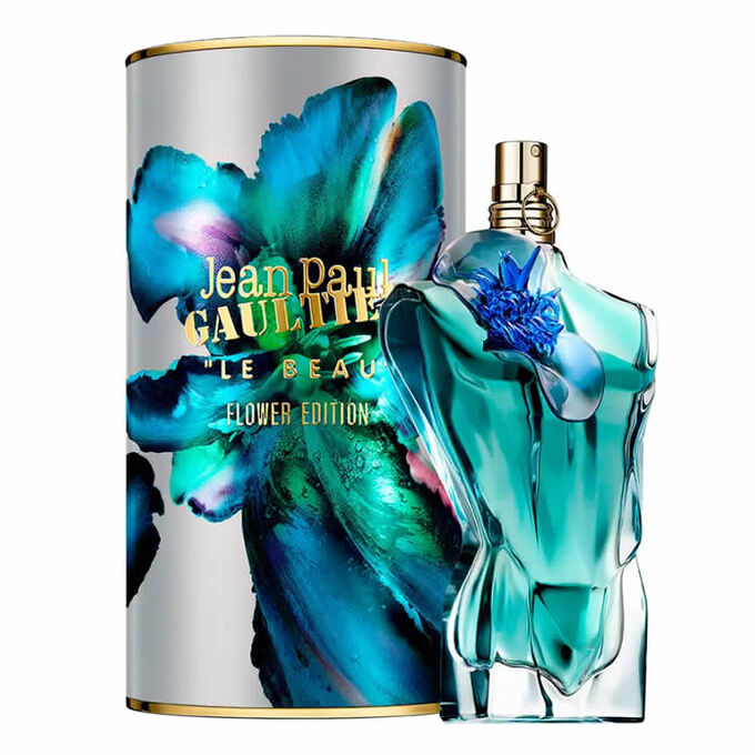 Jean Paul Gaultier Le Beau Flower Edition Eau de Parfum 125ml Spray Men's Fragrance