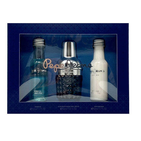 Pepe Jeans For Him Gift Set 30ml EDT + 50ml Shower Gel + 50ml Aftershave Balm