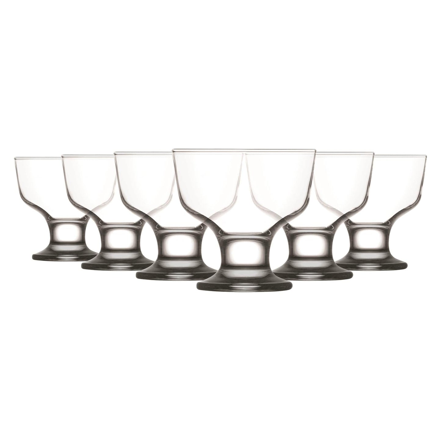 285ml Destina Glass Ice Cream Bowls - Pack of 6