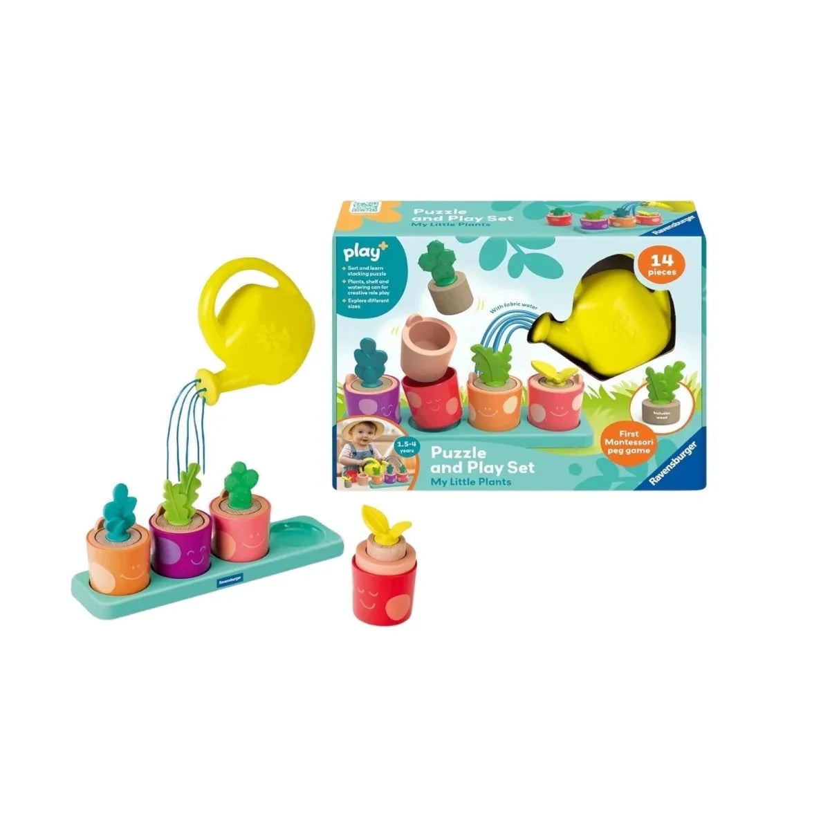 Play+ Pretend Play Set - My Little Plants