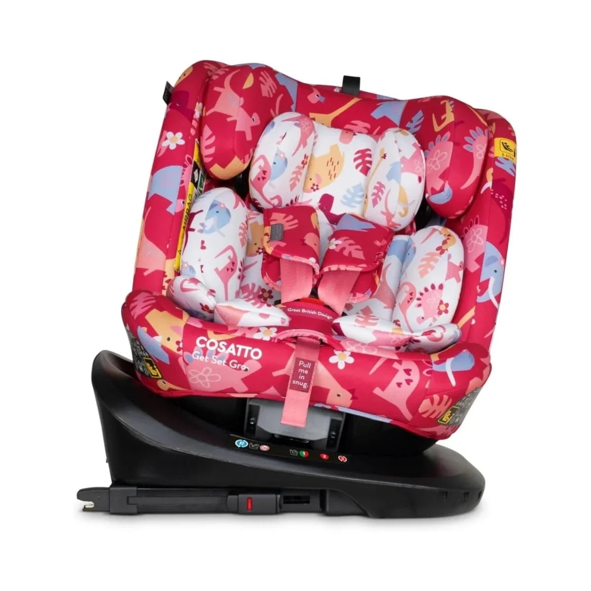 Cosatto Get Set Grow i-Size 360 Car Seat - Dino Delite
