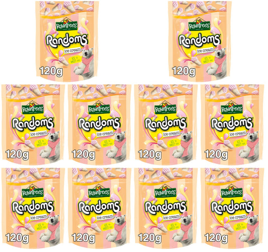 10 x Rowntree's Randoms Ice Cream 120G