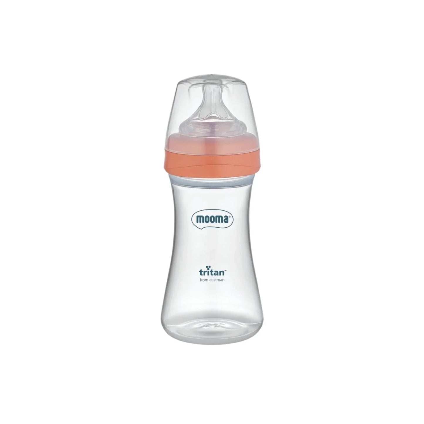 Mooma Neutra Tritan Bottle Fast Flow 18+ months 250ml - Coral Pink