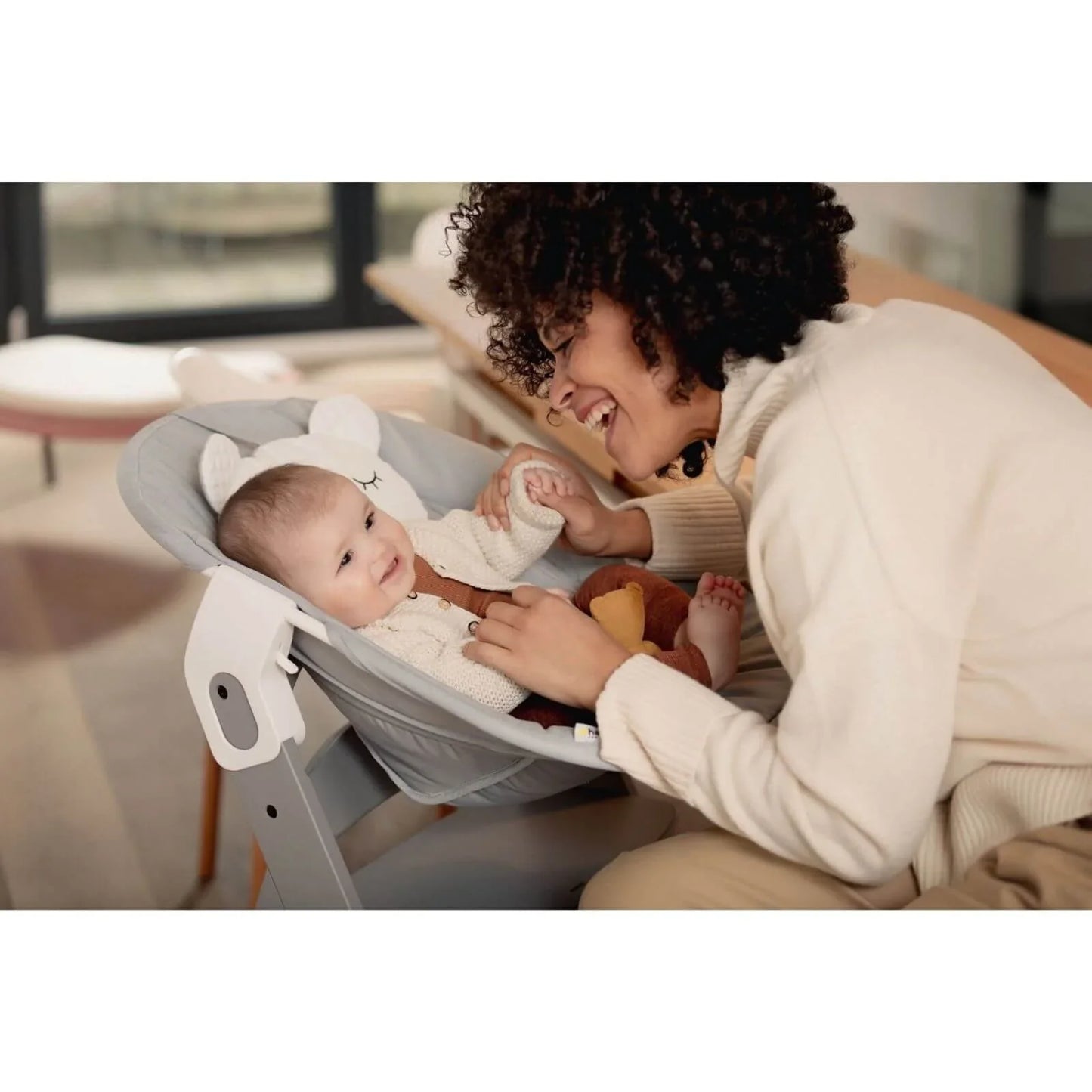 Hauck Alpha Bouncer 2-in-1 - Light Grey